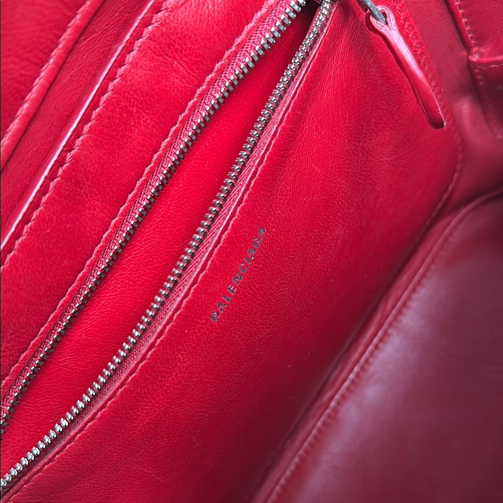 Balenciaga Shiny Day Calfskin XS Triangle Square Bag - Picture 11 of 15